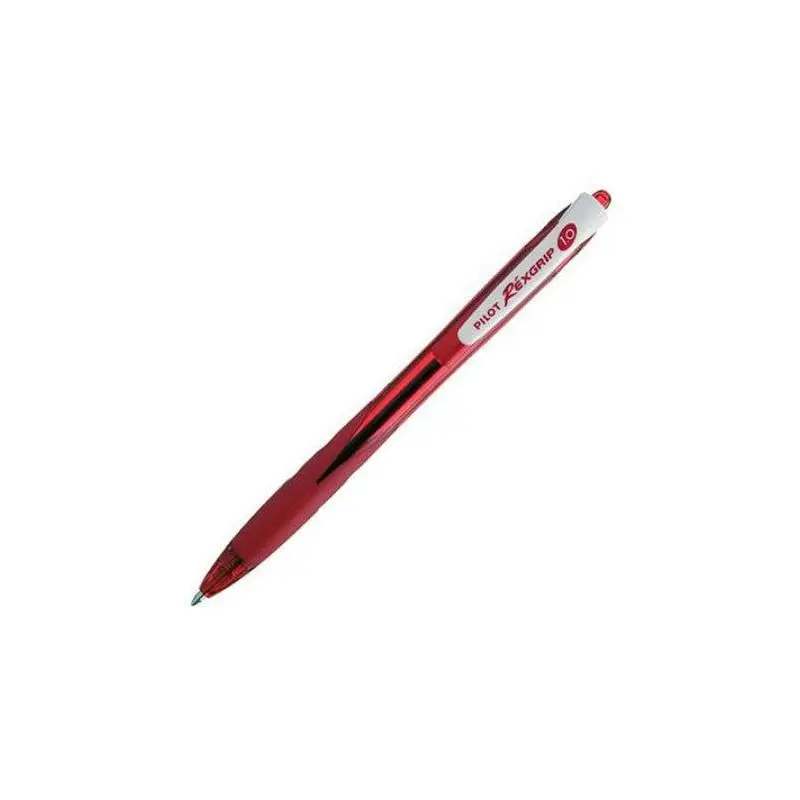 Pilot Rexgrip Medium Ballpoint Pen - Red Ink