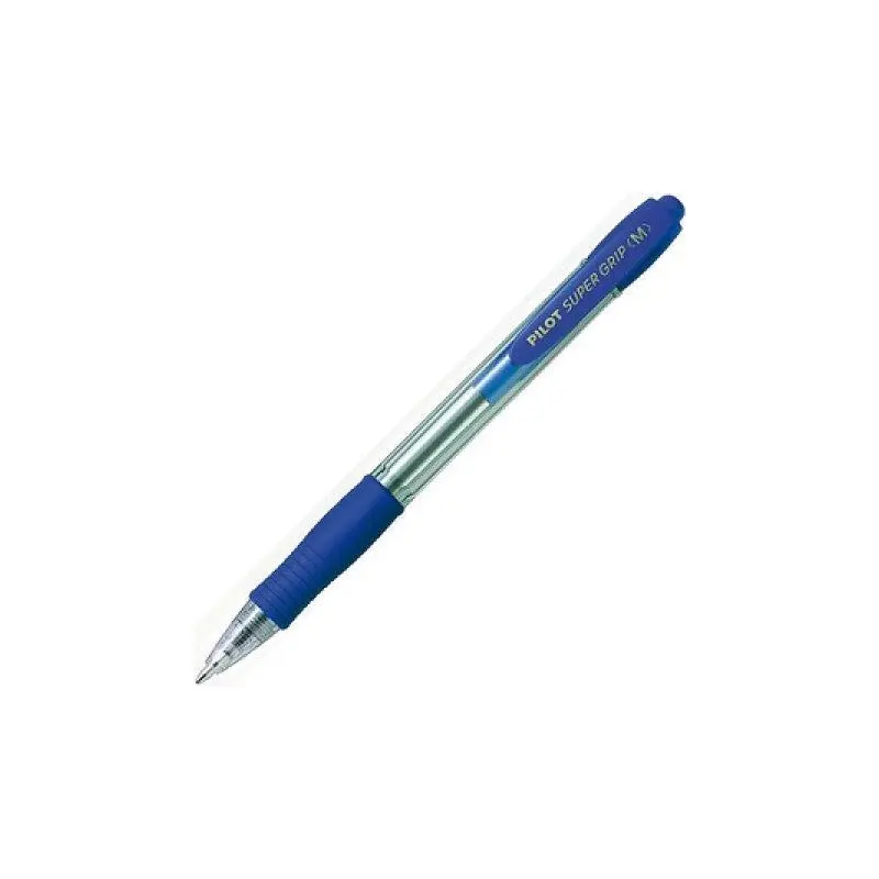 Pilot Super Grip Ballpoint Pen Medium - Blue