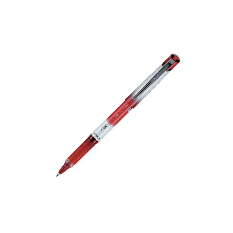 Pilot V-Ball Grip 0.5mm Rollerball Medium Pen - Red