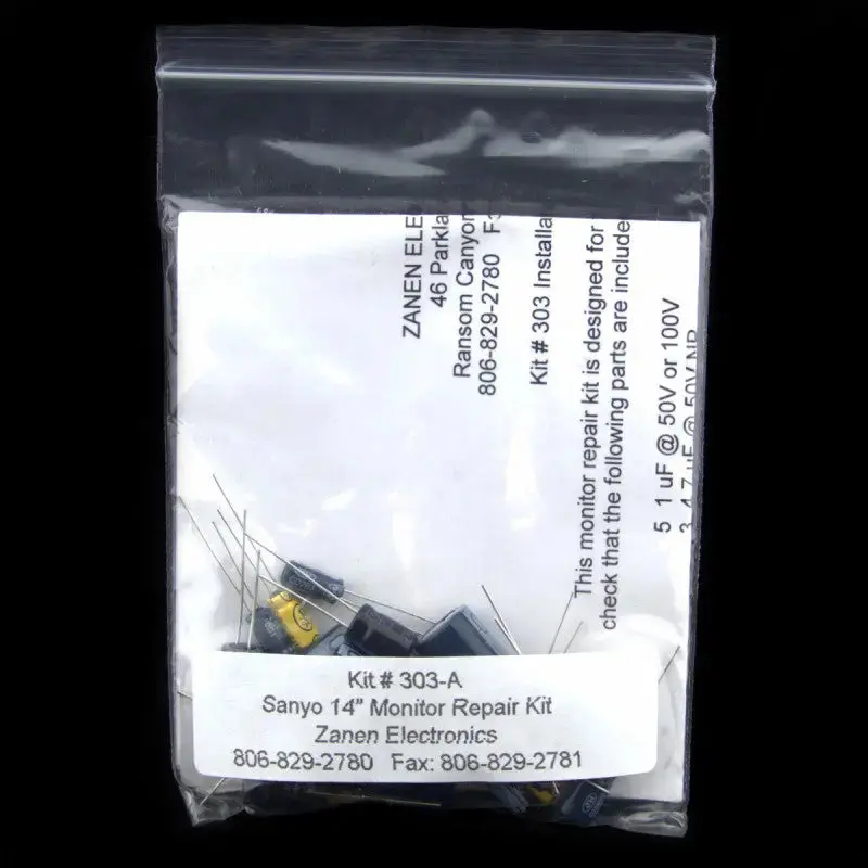 Sanyo 14" Color Monitor Repair Kit by Zanen