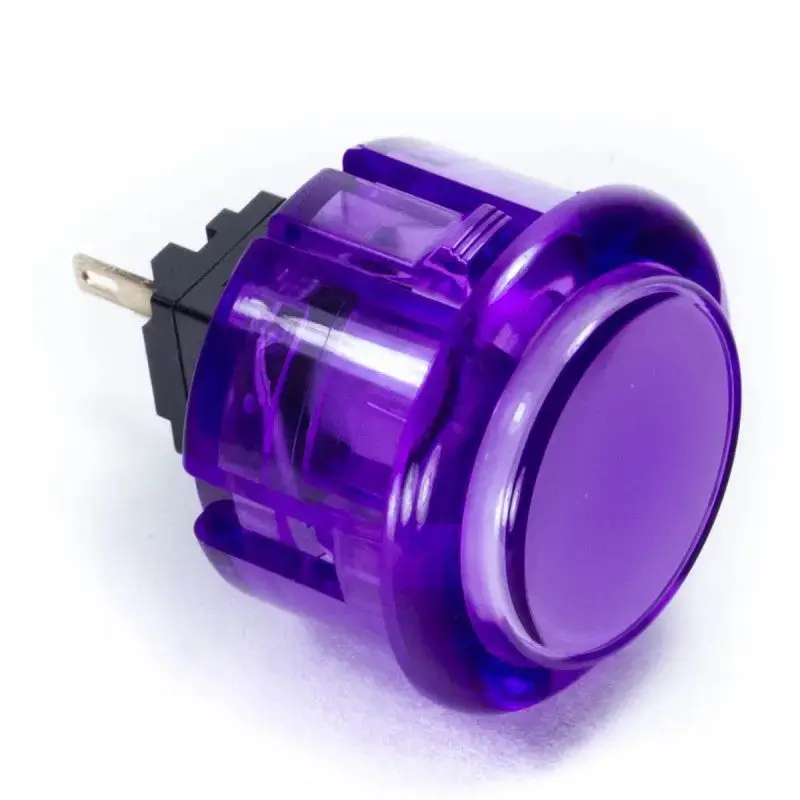 Seimitsu PS-14-K 30 mm Snap-in Button - Clear Violet