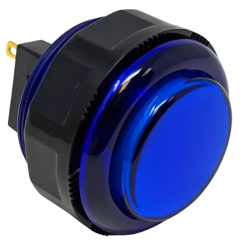 Seimitsu PS-14-KN 30 mm Screw-in Button - Clear Blue