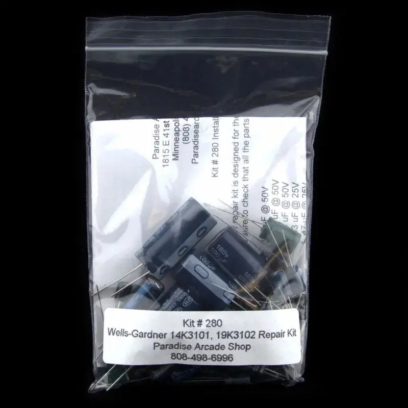 W-G 14K3101 and 19K3102 Monitor Repair Kit by Zanen