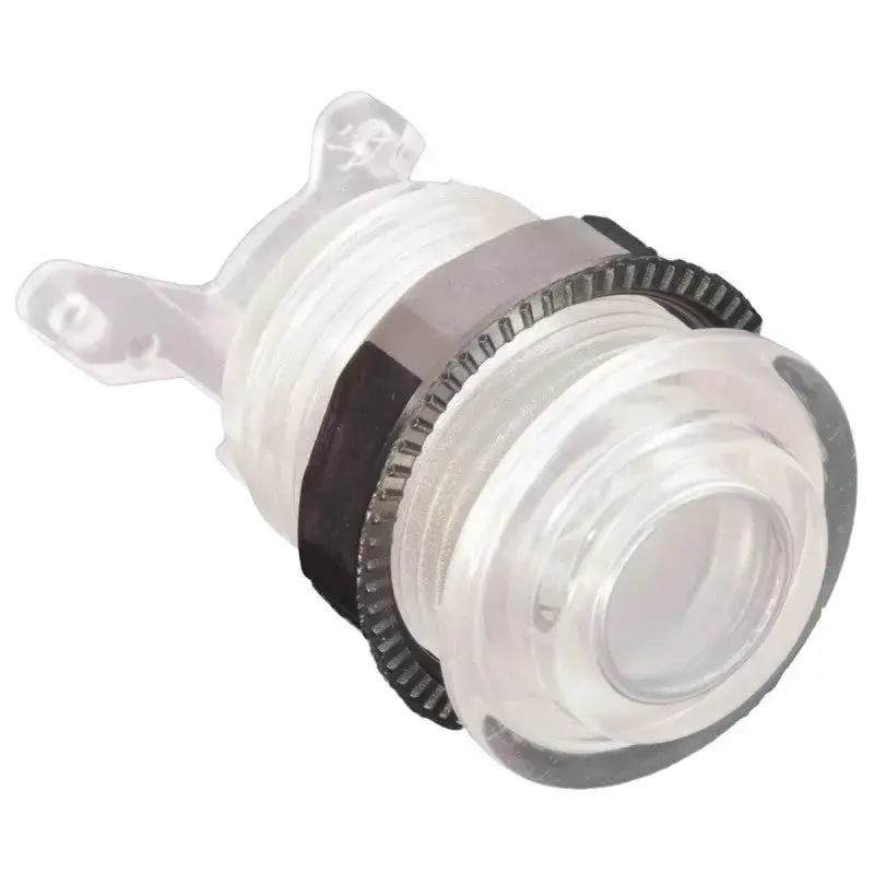 iL PSL-L-CV Convex Button - Translucent White