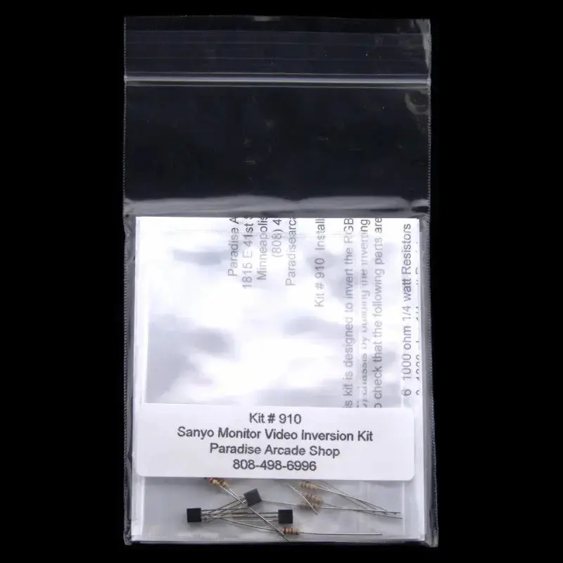 Nintendo Sanyo 20-EZV(R-B,C) Monitor Video Inversion Kit by Zanen