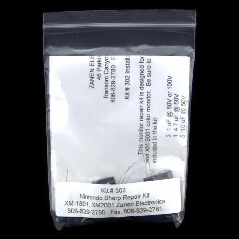Nintendo Sharp XM-1801 and XM-2001 Monitor Repair Kit by Zanen