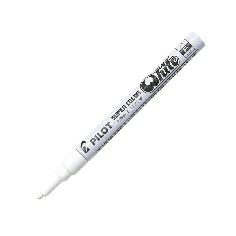 Pilot Super Colour Paint Marker White Fine