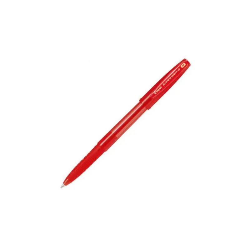 Pilot Super Grip G Medium Ballpoint Pen - Red