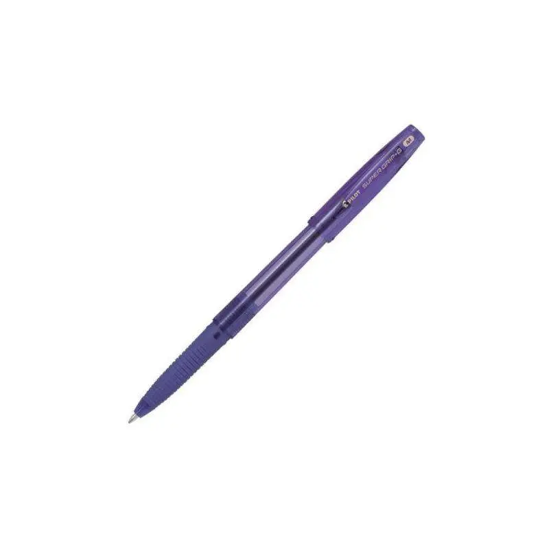 Pilot Super Grip G Medium Ballpoint Pen - Violet