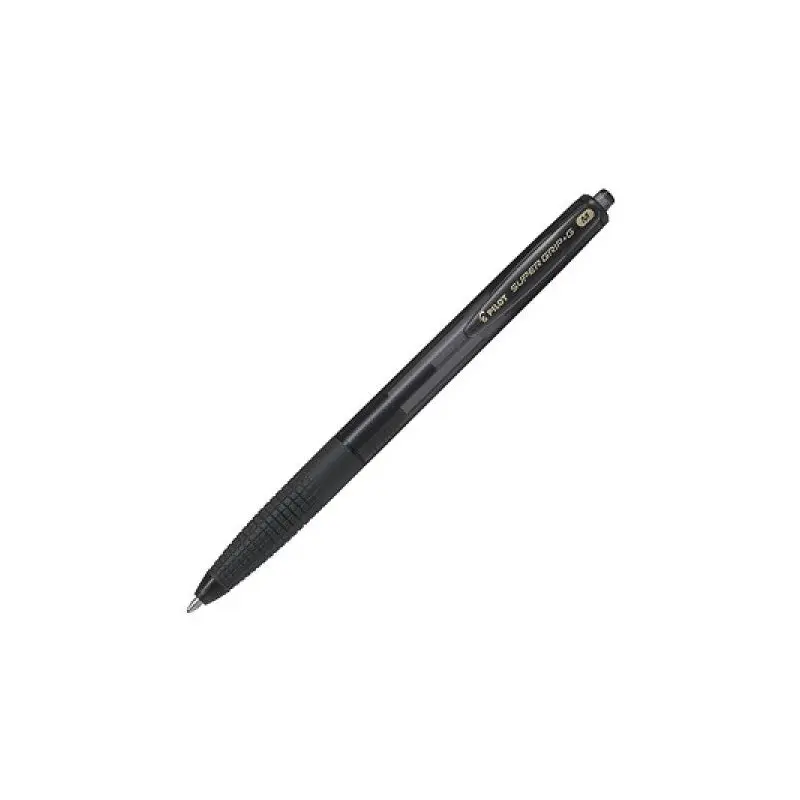 Pilot Super Grip G Retractable Medium Ballpoint Pen - Black