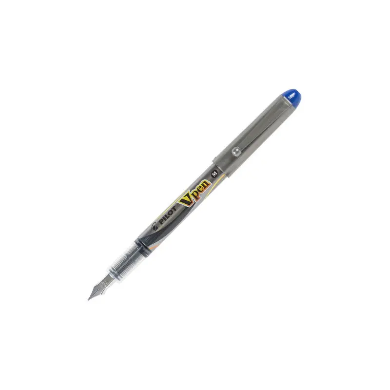 Pilot V Pen Disposable Medium Fountain Pen - Blue