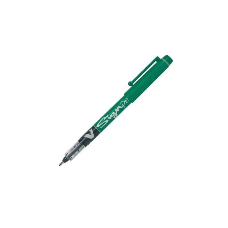 Pilot V-Sign Pen Liquid ink Marker - Green
