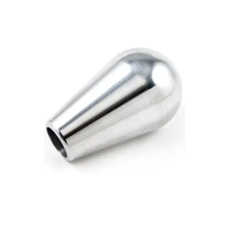 Paradise Glossy Chrome Aluminum Bat Top with 6 mm Threading