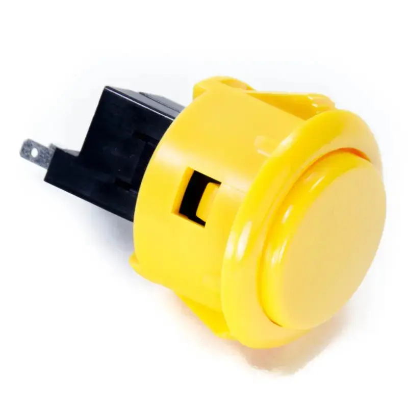 Sanwa OBSF-30RG Snap-in Button - Yellow