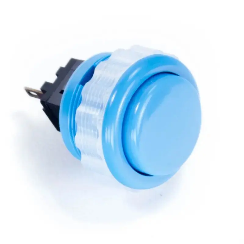 Seimitsu PS-14-DN 24 mm Screw-in Button - Blue