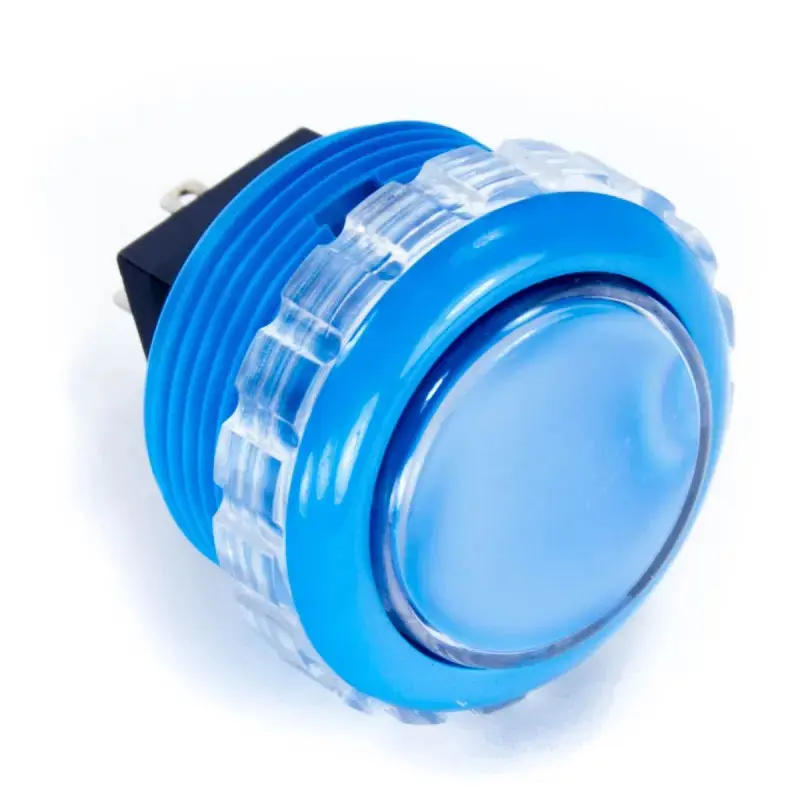 Seimitsu PS-14-GN-C 30 mm Screw-in Button - Blue