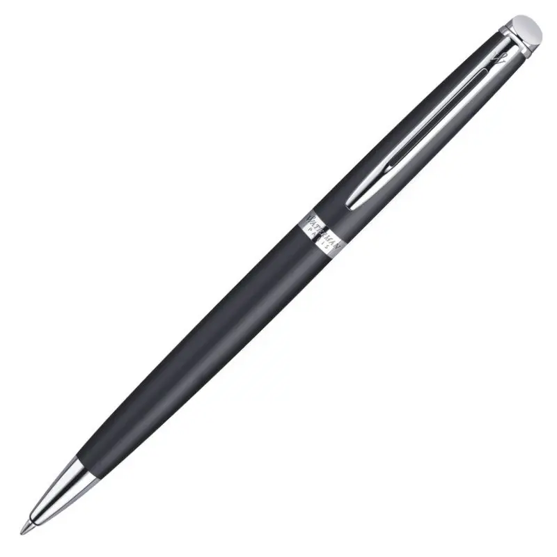 Waterman Hemisphere Ballpoint Pen Matte Black Chrome Trim - NS0920870