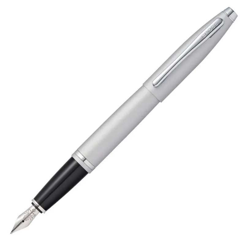 Cross Calais Satin Chrome Fountain Pen - AT0116-16MS