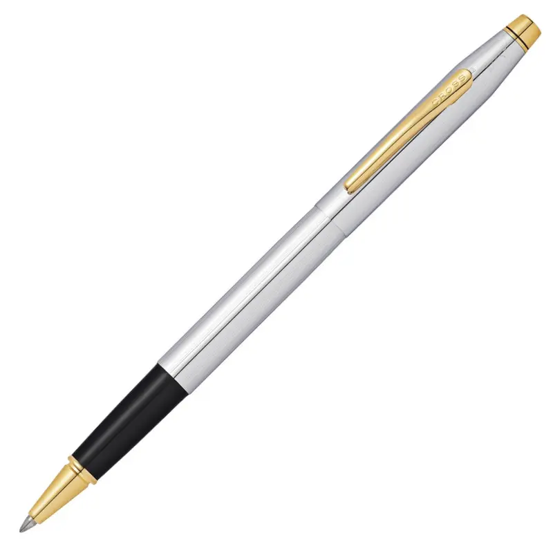 Cross Classic Century Rollerball Pen Medalist Chrome and Gold - AT0085-109