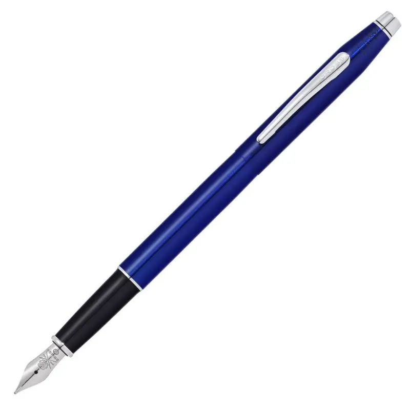 Cross Classic Century Translucent Blue Fountain Pen - AT0086-112FS