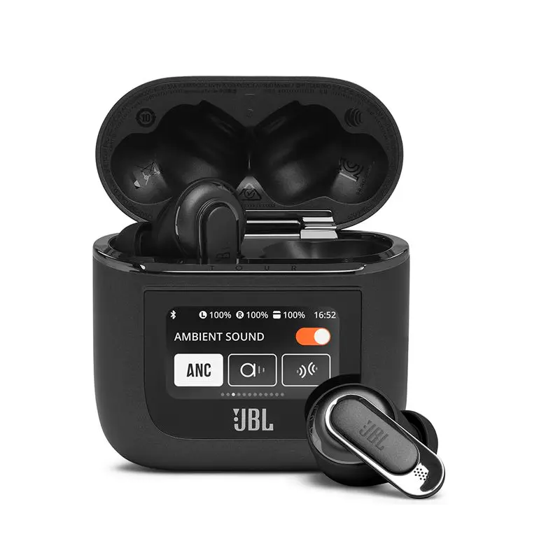 JBL Tour Pro 2 TWS True Wireless In-Ear Noise Cancelling Headphones - Black