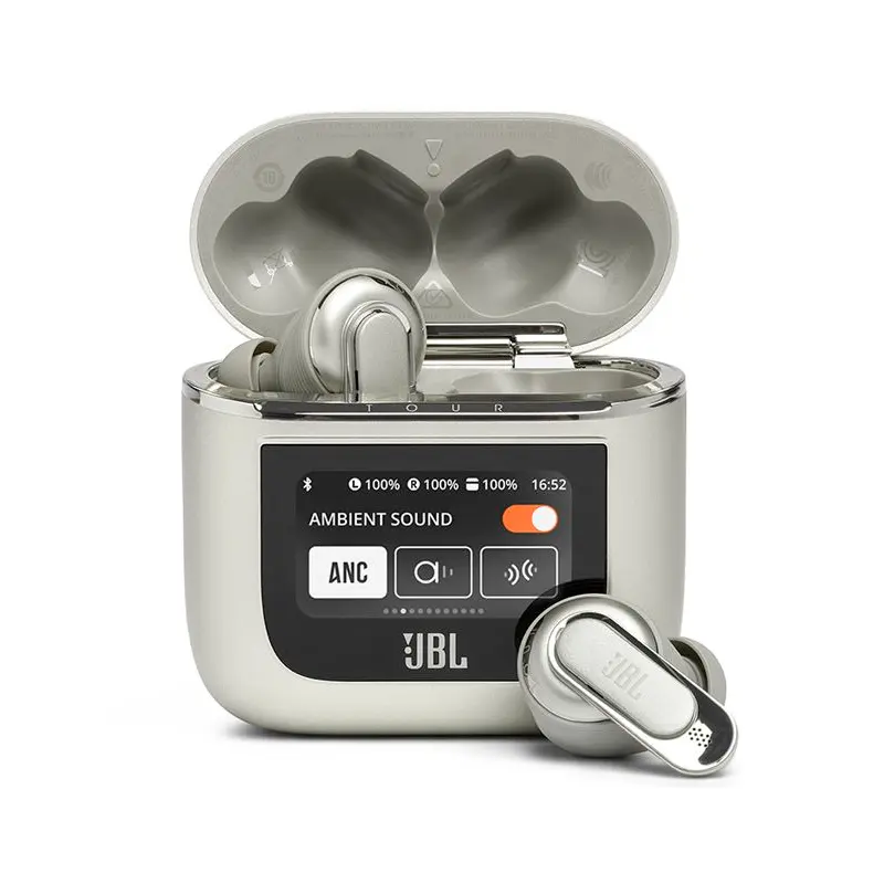 JBL Tour Pro 2 TWS True Wireless In-Ear Noise Cancelling Headphones - Champagne