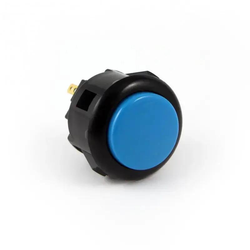 Sanwa OBSF-24 Snap-in Button - Black & Blue