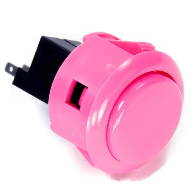 Sanwa OBSF-30RG Snap-in Button - Pink
