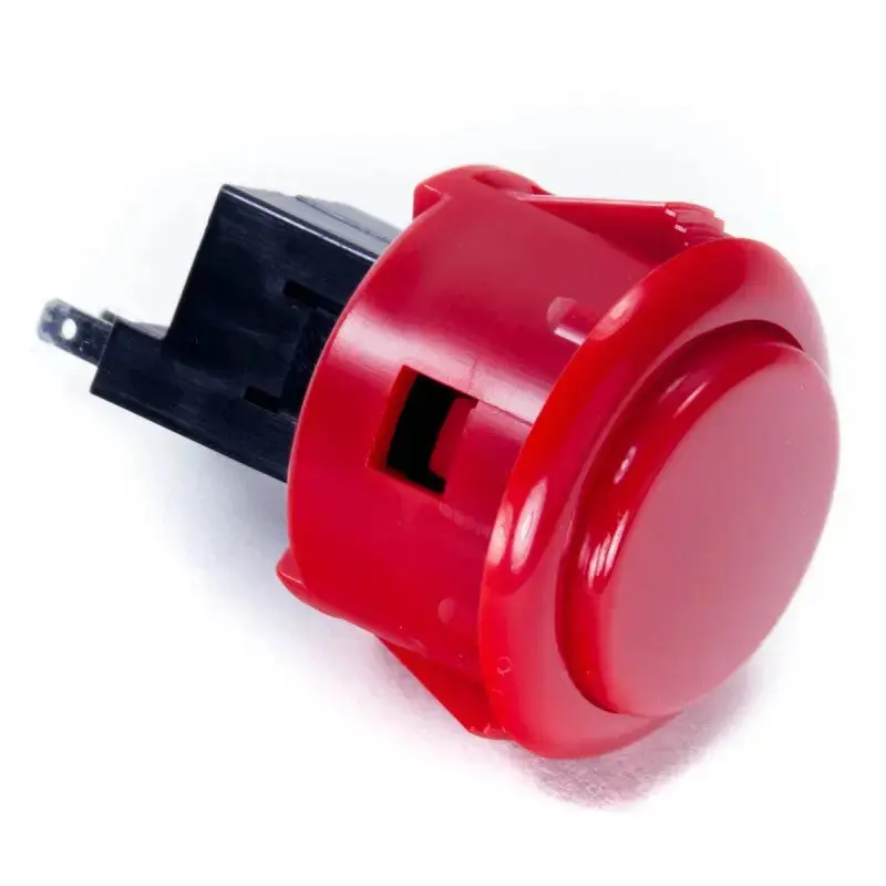 Sanwa OBSF-30RG Snap-in Button - Red