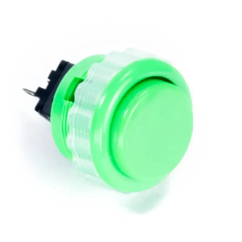 Seimitsu PS-14-DN 24 mm Screw-in Button - Green