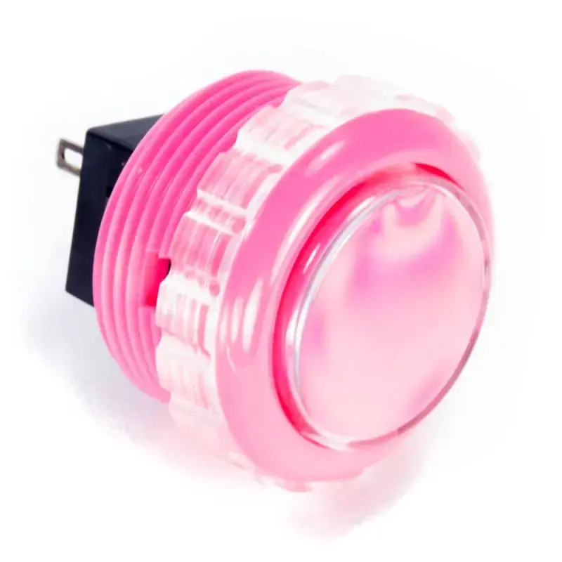 Seimitsu PS-14-GN-C 30 mm Screw-in Button - Pink