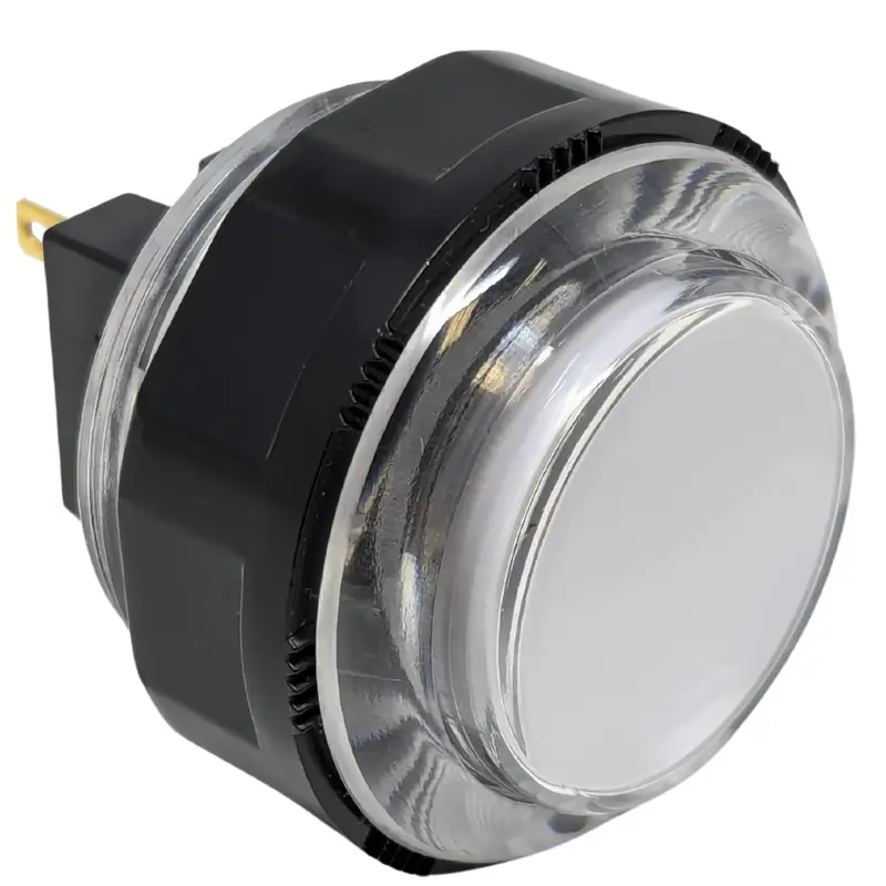 Seimitsu PS-14-KN 30 mm Screw-in Button - Clear White