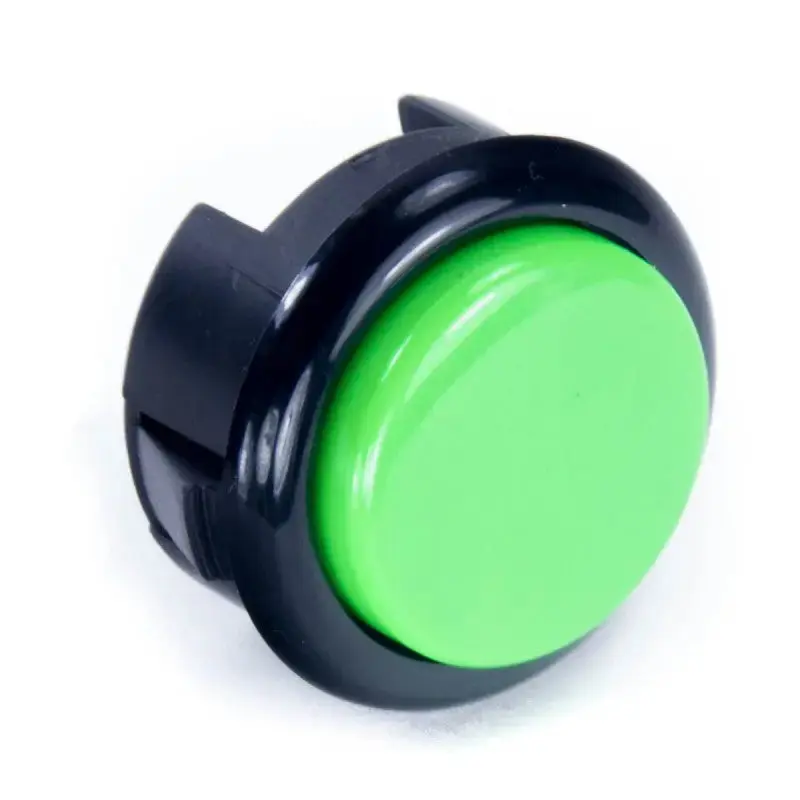 Seimitsu PS-15 30 mm Snap-in Button - Black & Green