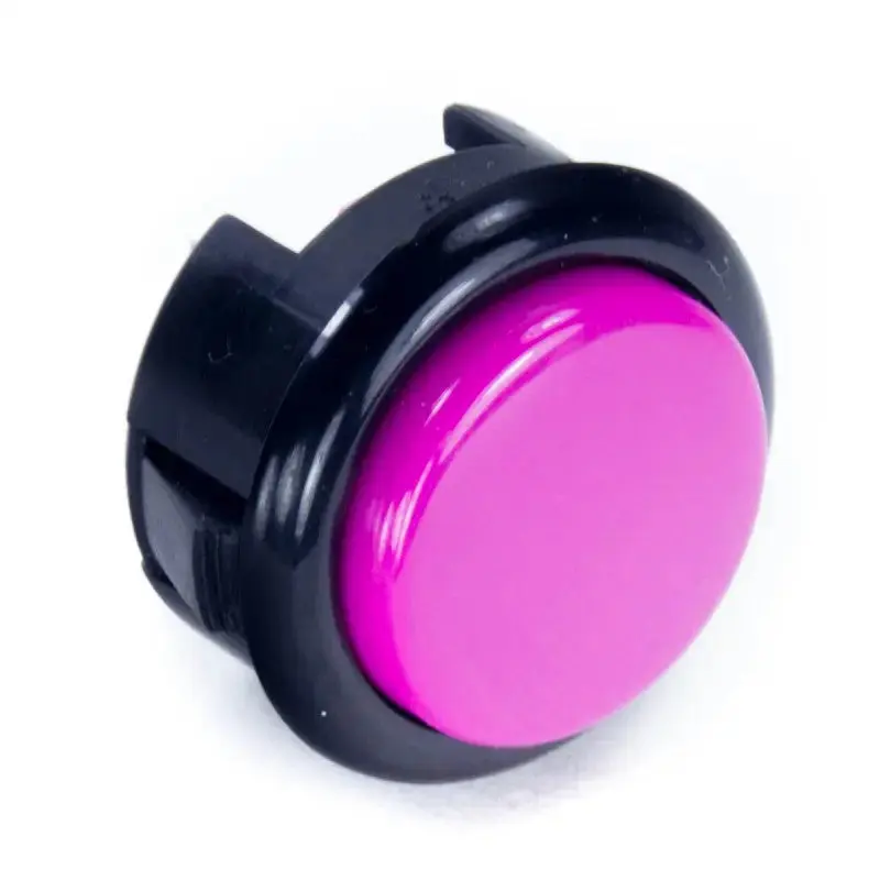 Seimitsu PS-15 30 mm Snap-in Button - Black & Magenta