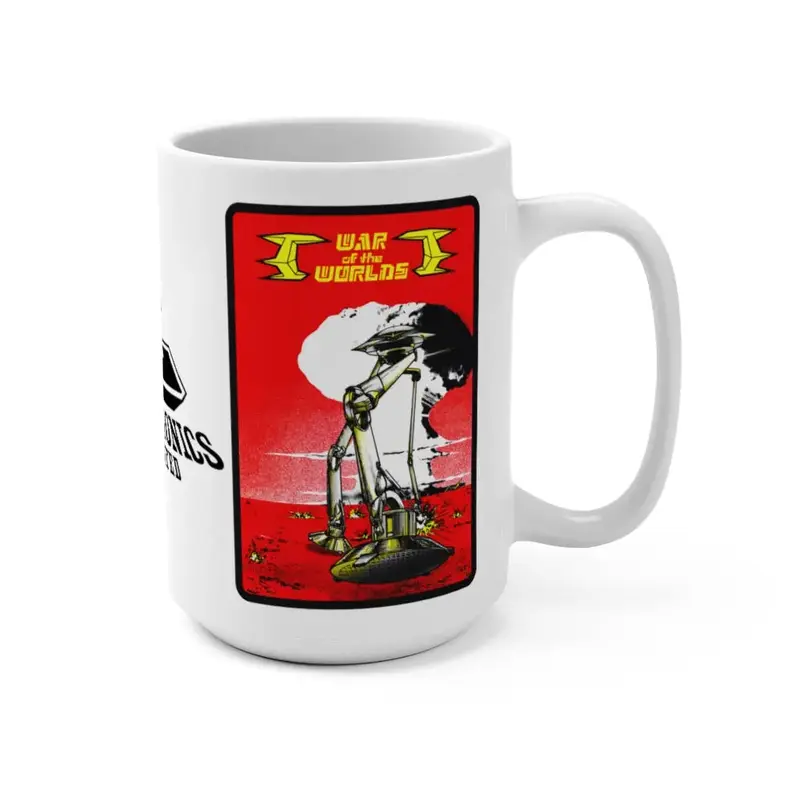 Cinematronics War of the Worlds Mug 15oz
