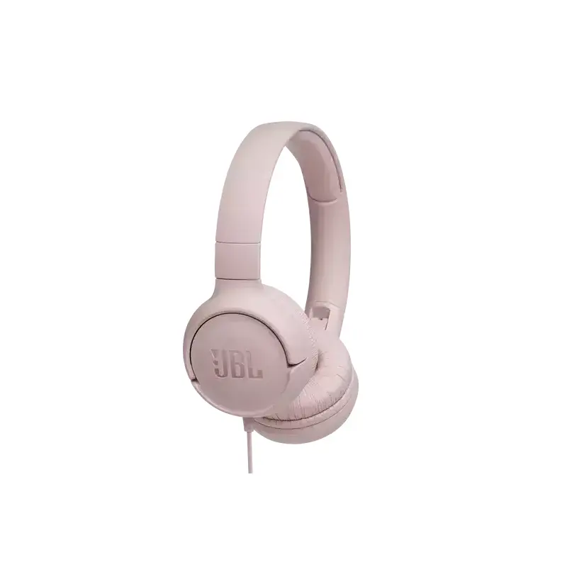 JBL Tune 500 Wired On-Ear Headphones- Pink