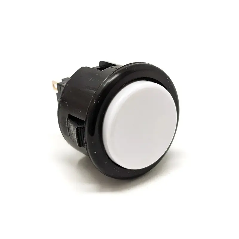 Seimitsu PS-14-D 24 mm Snap-in Button - Black & White