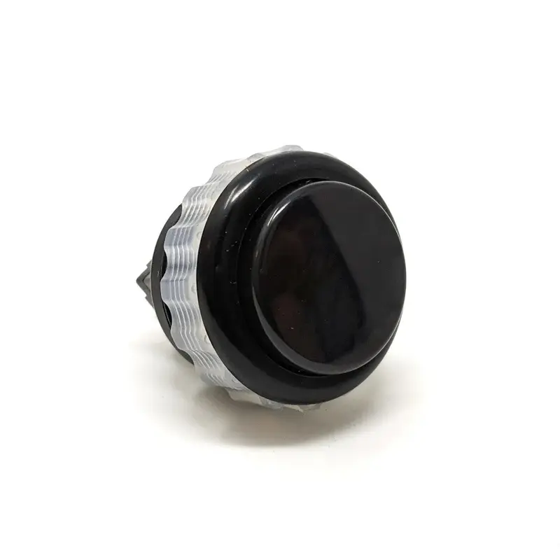 Seimitsu PS-14-DN 24 mm Screw-in Button - Black
